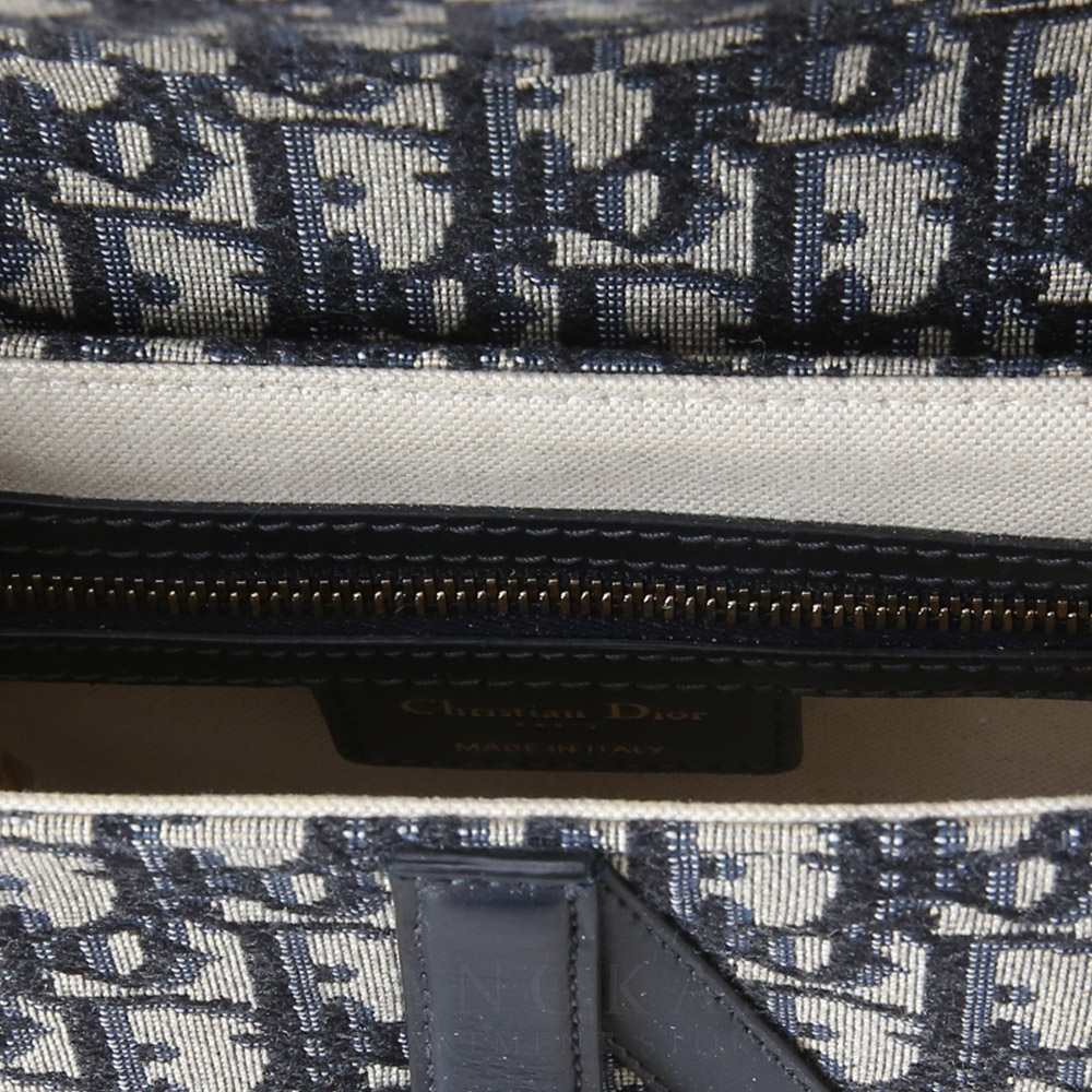 CHRISTIAN DIOR(USED)크리스찬디올 오블리크 새들 미디움 백